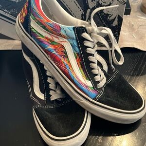 Artist series Vans size 9 men 10.5 women’s